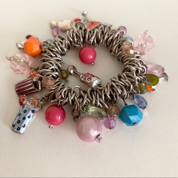 Cocktail charm bracelet